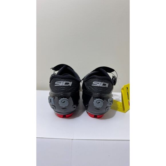SIDI Trace 2 Mountain Bike MTB Shoes Mega Black EU 44, US 10 Cycling New. No Box - Picture 5 of 10